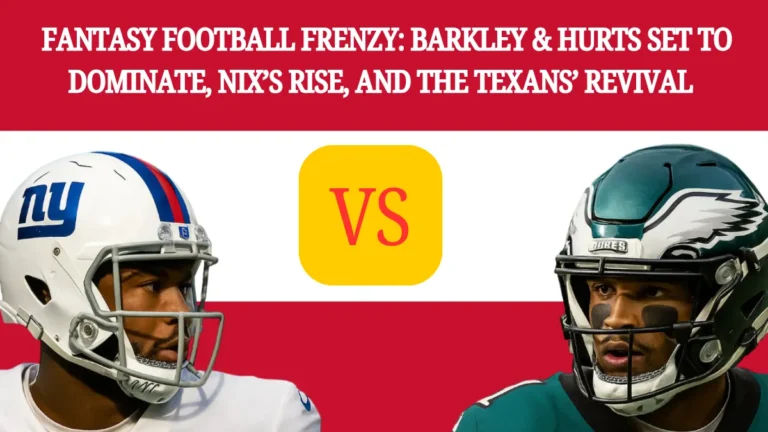 Fantasy Football Frenzy